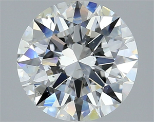 Foto Diamante Natural 2.76 quilates, Redondo , Color F, claridad SI2 y certificado GIA de