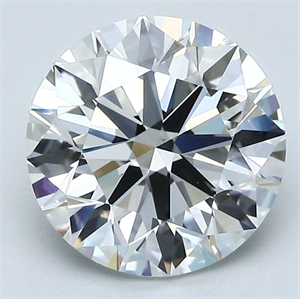 Foto Diamante Natural 2.53 quilates, Redondo , Color G, claridad VS1 y certificado GIA de