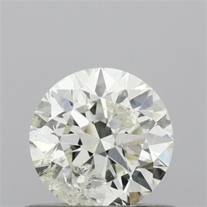 Foto Diamante Natural 0.52 quilates, Redondo , Color K, claridad I1 y certificado IGI de