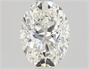 Diamante Natural 0.70 quilates, Ovalado , Color G, claridad IF y certificado GIA