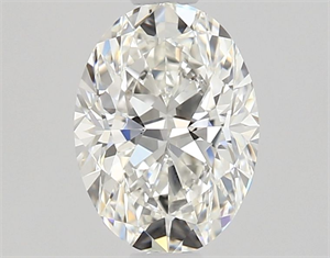 Foto Diamante Natural 0.70 quilates, Ovalado , Color G, claridad IF y certificado GIA de