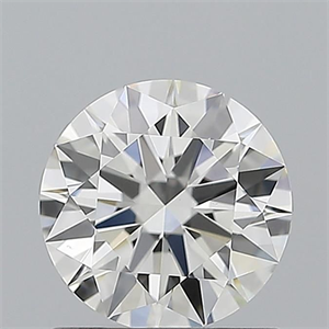 Picture of Natural Diamond 1.03 Carats, Round with Excellent Cut, J Color, VS2 Clarity and Certified by GIA