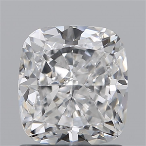 Picture of Natural Diamond 1.51 Carats, Cushion with  Cut, D Color, VS2 Clarity and Certified by GIA