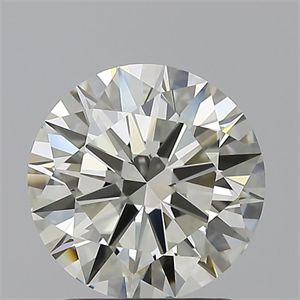 Foto Diamante Natural 2.01 quilates, Redondo , Color K, claridad VVS2 y certificado IGI de