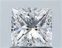 Natural Diamond 0.81 Carats, Princess with  Cut, E Color, VS1 Clarity and Certified by GIA