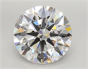 Del inventario de diamantes de laboratorio, 10.08 quilates, Redondo , Color F, claridad VS1 y certificado IGI