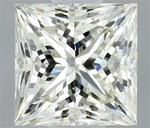 Foto Diamante Natural 0.50 quilates, Princesa , Color N, claridad VS1 y certificado GIA de