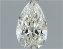 Natural Diamond 0.50 Carats, Pear with  Cut, I Color, VS2 Clarity and Certified by IGI