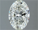 Diamante Natural 1.30 quilates, Ovalado , Color I, claridad VVS2 y certificado IGI