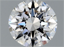 Diamante Natural 0.43 quilates, Redondo , Color E, claridad IF y certificado GIA