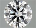 Del inventario de diamantes de laboratorio, 2.87 quilates, Redondo , Color G, claridad VS2 y certificado IGI