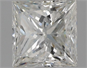 Diamante Natural 1.01 quilates, Princesa , Color H, claridad VVS1 y certificado GIA
