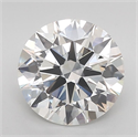 Lab Grown Diamond 1.04 Carats, Round with Ideal Cut, F Color, VVS2 Clarity and Certified by IGI
