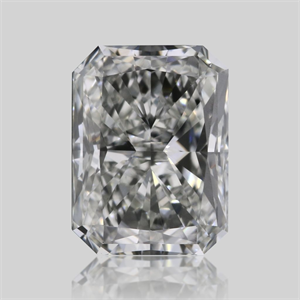 Picture of Natural Diamond 0.41 Carats, Radiant with  Cut, H Color, VVS1 Clarity and Certified by GIA