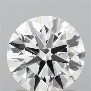 Picture of Lab Grown Diamond 1.02 Carats, Round with Ideal Cut, E Color, VS1 Clarity and Certified by IGI