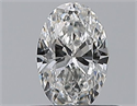Natural Diamond 0.40 Carats, Oval with  Cut, F Color, VS2 Clarity and Certified by GIA