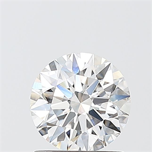 Picture of Lab Grown Diamond 1.07 Carats, Round with Ideal Cut, F Color, VVS2 Clarity and Certified by IGI