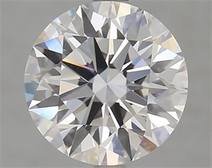 Picture of Lab Grown Diamond 3.33 Carats, Round with Ideal Cut, D Color, VVS1 Clarity and Certified by IGI