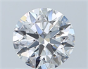 Natural Diamond 0.70 Carats, Round with Excellent Cut, E Color, VS1 Clarity and Certified by GIA