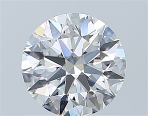 Picture of Natural Diamond 0.70 Carats, Round with Excellent Cut, E Color, VS1 Clarity and Certified by GIA