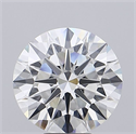 Del inventario de diamantes de laboratorio, 7.02 quilates, Redondo , Color I, claridad VVS2 y certificado IGI