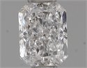 Natural Diamond 0.51 Carats, Radiant with  Cut, E Color, SI2 Clarity and Certified by IGI