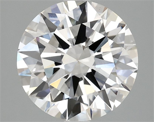 Picture of Lab Grown Diamond 3.04 Carats, Round with Excellent Cut, F Color, VVS2 Clarity and Certified by IGI