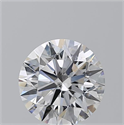 Natural Diamond 3.13 Carats, Round with Excellent Cut, D Color, SI1 Clarity and Certified by GIA