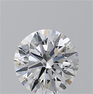 Picture of Natural Diamond 3.13 Carats, Round with Excellent Cut, D Color, SI1 Clarity and Certified by GIA