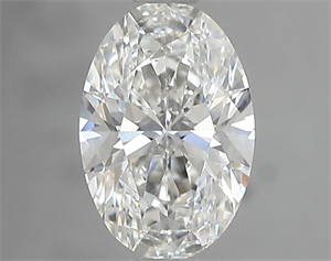 Picture of Natural Diamond 1.01 Carats, Oval with  Cut, G Color, SI1 Clarity and Certified by GIA