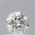 Diamante Natural 0.42 quilates, Redondo , Color H, claridad IF y certificado IGI