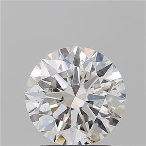 Foto Diamante Natural 2.03 quilates, Redondo , Color G, claridad I1 y certificado GIA de