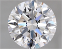 Natural Diamond 1.50 Carats, Round with Excellent Cut, D Color, VVS1 Clarity and Certified by GIA