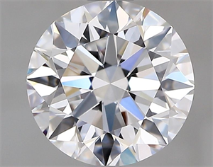 Picture of Natural Diamond 1.50 Carats, Round with Excellent Cut, D Color, VVS1 Clarity and Certified by GIA