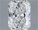 Diamante Natural 0.41 quilates, Radiante , Color F, claridad VVS1 y certificado GIA