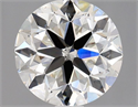 Diamante Natural 1.00 quilates, Redondo , Color I, claridad SI2 y certificado GIA