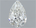 Diamante Natural 0.50 quilates, De pera , Color H, claridad VVS2 y certificado GIA