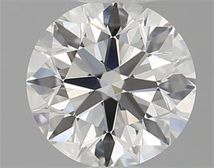 Picture of Natural Diamond 0.72 Carats, Round with Excellent Cut, I Color, VVS1 Clarity and Certified by GIA