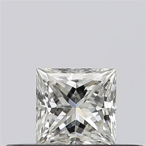 Picture of Natural Diamond 0.23 Carats, Princess with  Cut, E Color, VS1 Clarity and Certified by GIA