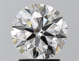 Picture of Natural Diamond 2.01 Carats, Round with Excellent Cut, G Color, SI1 Clarity and Certified by GIA