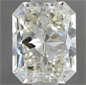 Natural Diamond 0.70 Carats, Radiant with  Cut, J Color, VVS2 Clarity and Certified by IGI