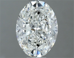 Foto Diamante Natural 1.20 quilates, Ovalado , Color F, claridad SI1 y certificado IGI de