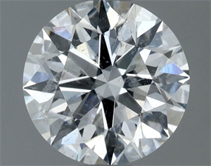 Picture of Natural Diamond 1.01 Carats, Round with Excellent Cut, G Color, I1 Clarity and Certified by GIA