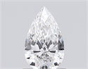 Natural Diamond 0.75 Carats, Pear with  Cut, F Color, VVS1 Clarity and Certified by GIA