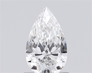Picture of Natural Diamond 0.75 Carats, Pear with  Cut, F Color, VVS1 Clarity and Certified by GIA