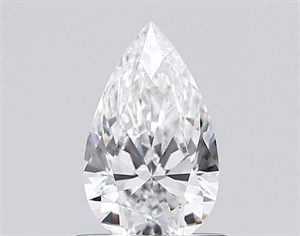 Picture of Natural Diamond 0.75 Carats, Pear with  Cut, F Color, VVS1 Clarity and Certified by GIA