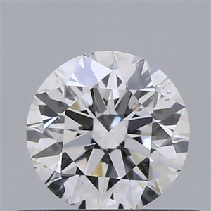 Picture of Natural Diamond 0.42 Carats, Round with Excellent Cut, E Color, SI1 Clarity and Certified by GIA