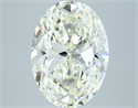 Diamante Natural 5.02 quilates, Ovalado , Color K, claridad IF y certificado IGI