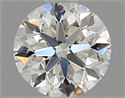 Natural Diamond 0.90 Carats, Round with Very Good Cut, H Color, VVS1 Clarity and Certified by IGI