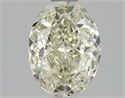 Natural Diamond 1.11 Carats, Oval with  Cut, M Color, VVS1 Clarity and Certified by GIA